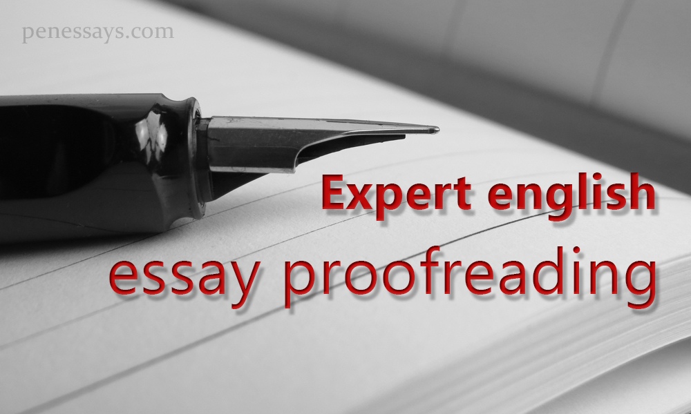 get English essay proofreading here