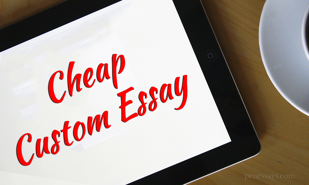 Cheap essay custom