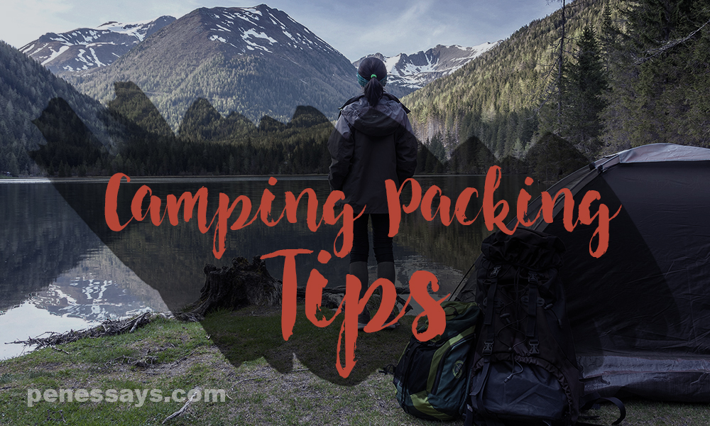 What to pack for camping